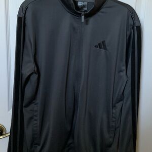 Adidas Men's Charcoal Track Jacket